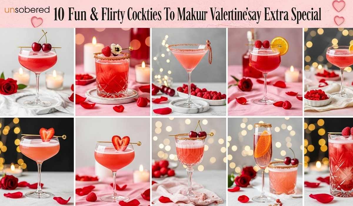 10 Fun & Flirty Cocktail Recipes To Make Your Valentine’s Day Extra Special
