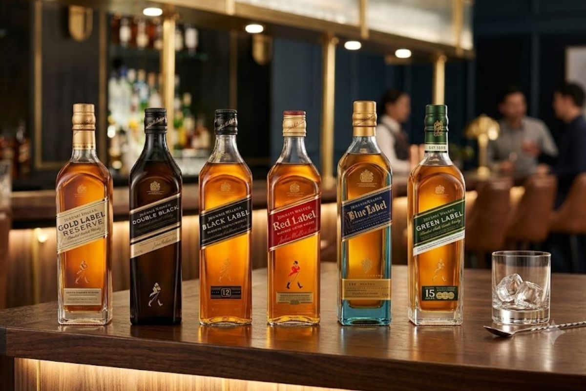 How Many Types Of Johnnie Walker Are There?