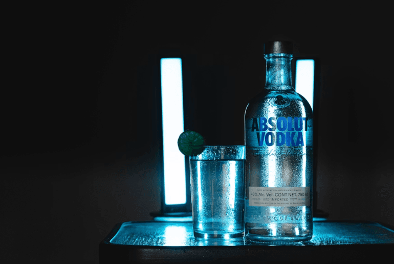Vodka frozen