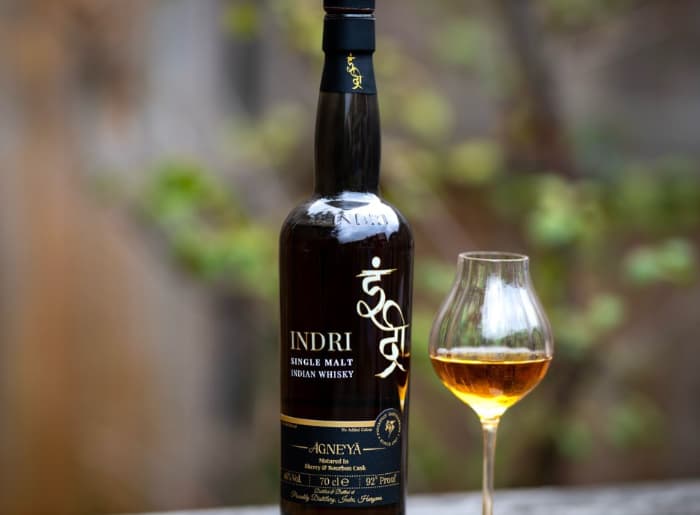 Indri vs Amrut Indian single malt whisky bottles compared by flavor, maturation, and alcohol percentage