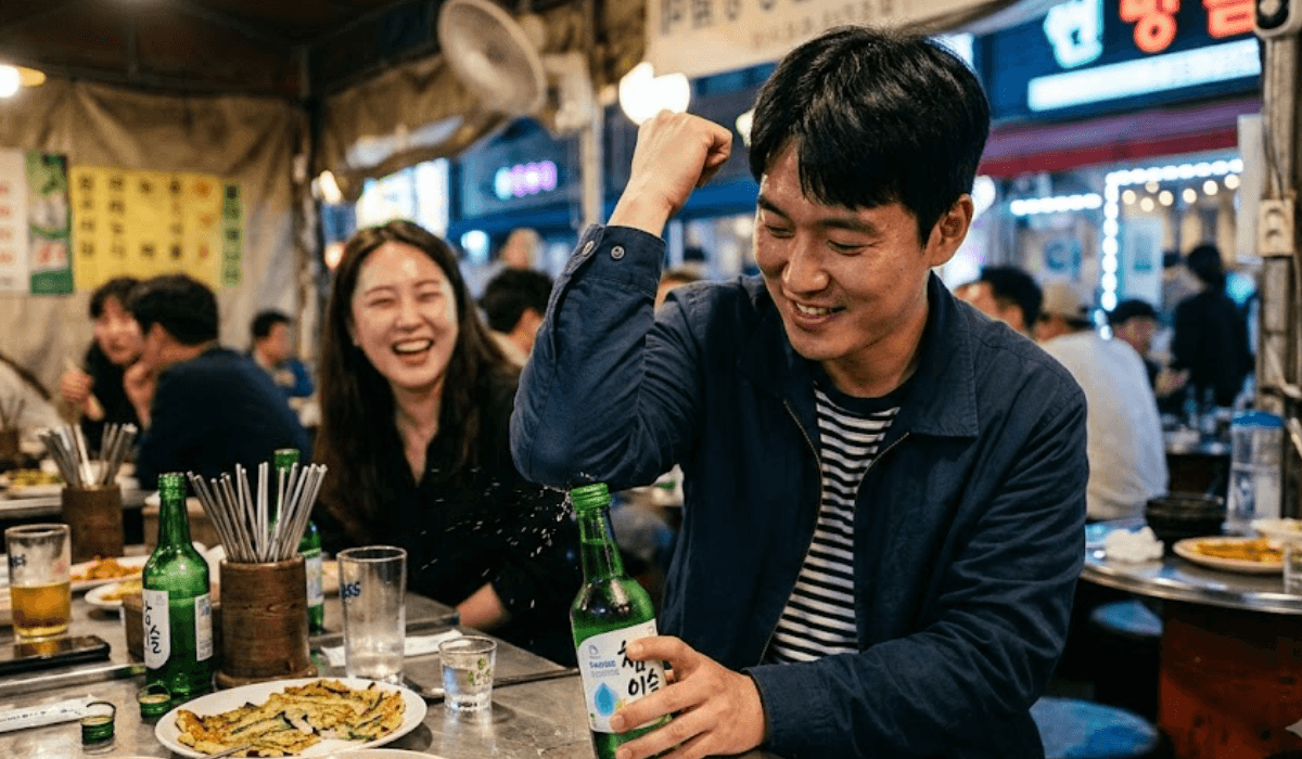 Why Do Koreans Shake And Tap A Bottle Of Soju Before Drinking It? The Tradition Explained