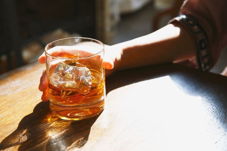whisky in cold weather