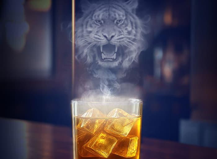 Launch of Madhvan whisky.