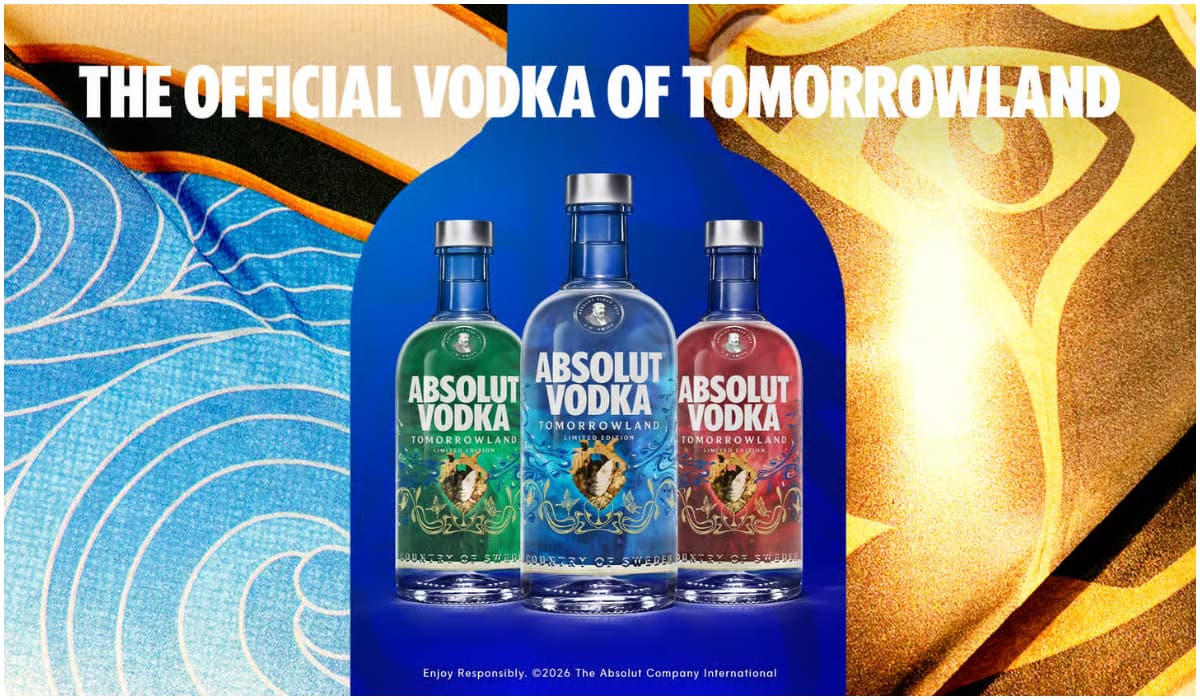 Absolut Tomorrowland Collaboration: Limited-Edition Bottle Collection Unveiled